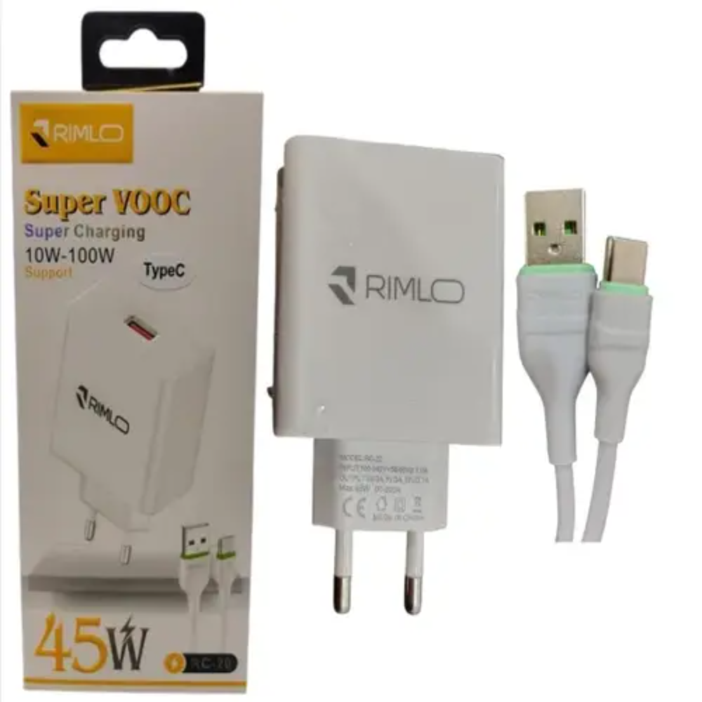 Rimlo Super VOOC RC-20 (Lightning)