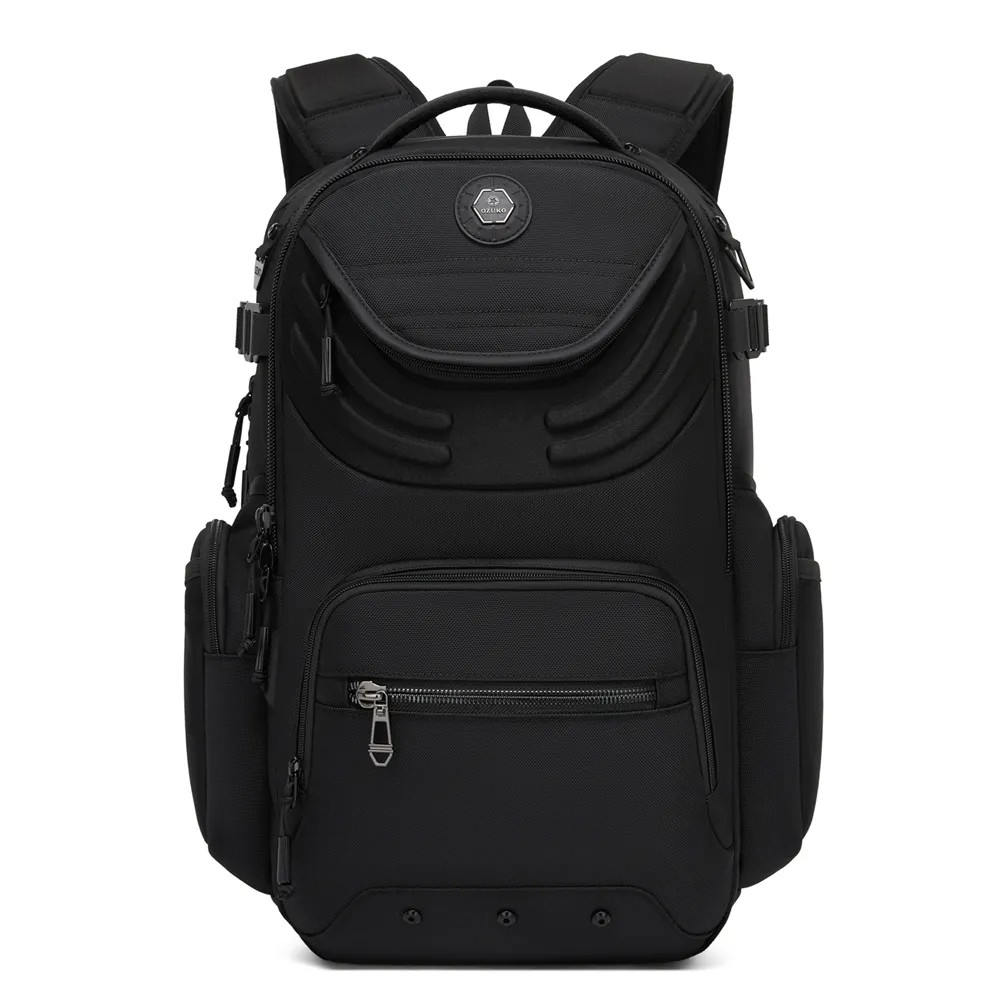OZUKO 9920 High-quality Computer Backpack 23L Large Capacity Water-Resistant Oxford Business Lightweight Travel Bag for Men