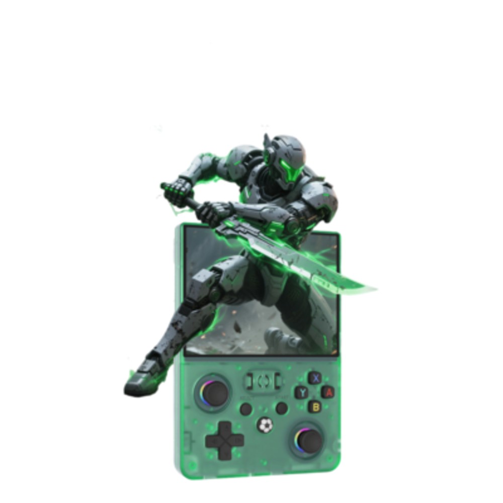 R36 Max 2 Handheld Game Console with WiFi 2 Player Arcade Game 4000mAh Battery 4.5Inch crystal clear OLED quality IPS Screen