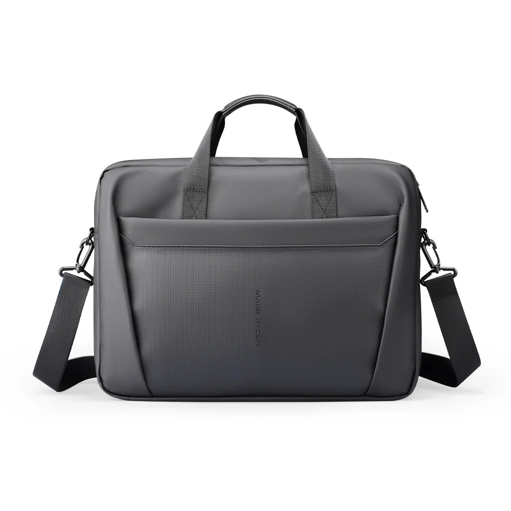 MARK RYDEN MR 616D Laptop Bag 15.6 Inch, Digital Series Slim Briefcase, Oxford Business Shoulder Bag with Multi-Compartments, Trolley Strap & Water-Repellent Fabric