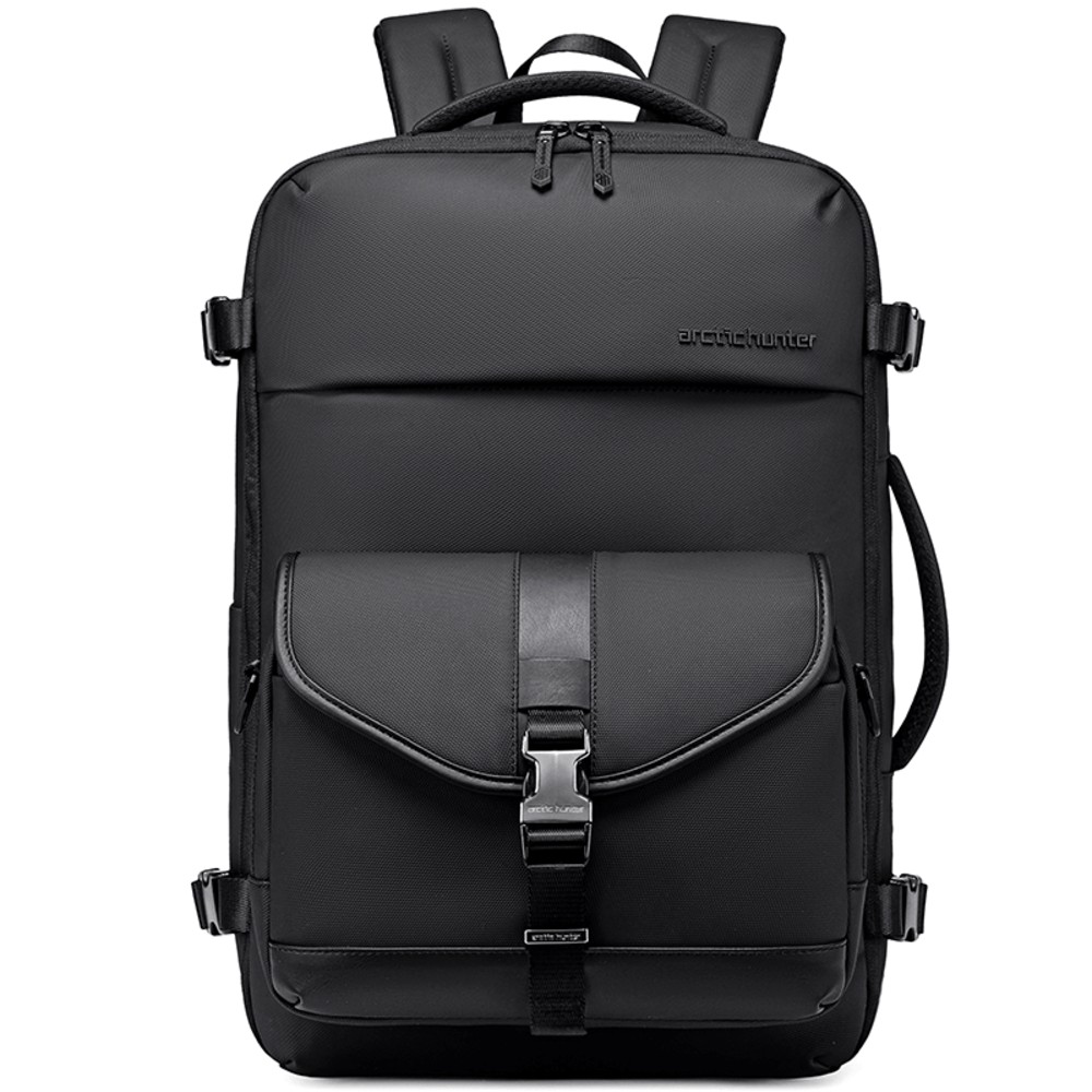 Arctic Hunter B00865 3-in-1 Convertible Laptop Backpack – 37L Expandable Waterproof Travel & Business Bag with USB Charging Port – Fits 15.6” Laptop