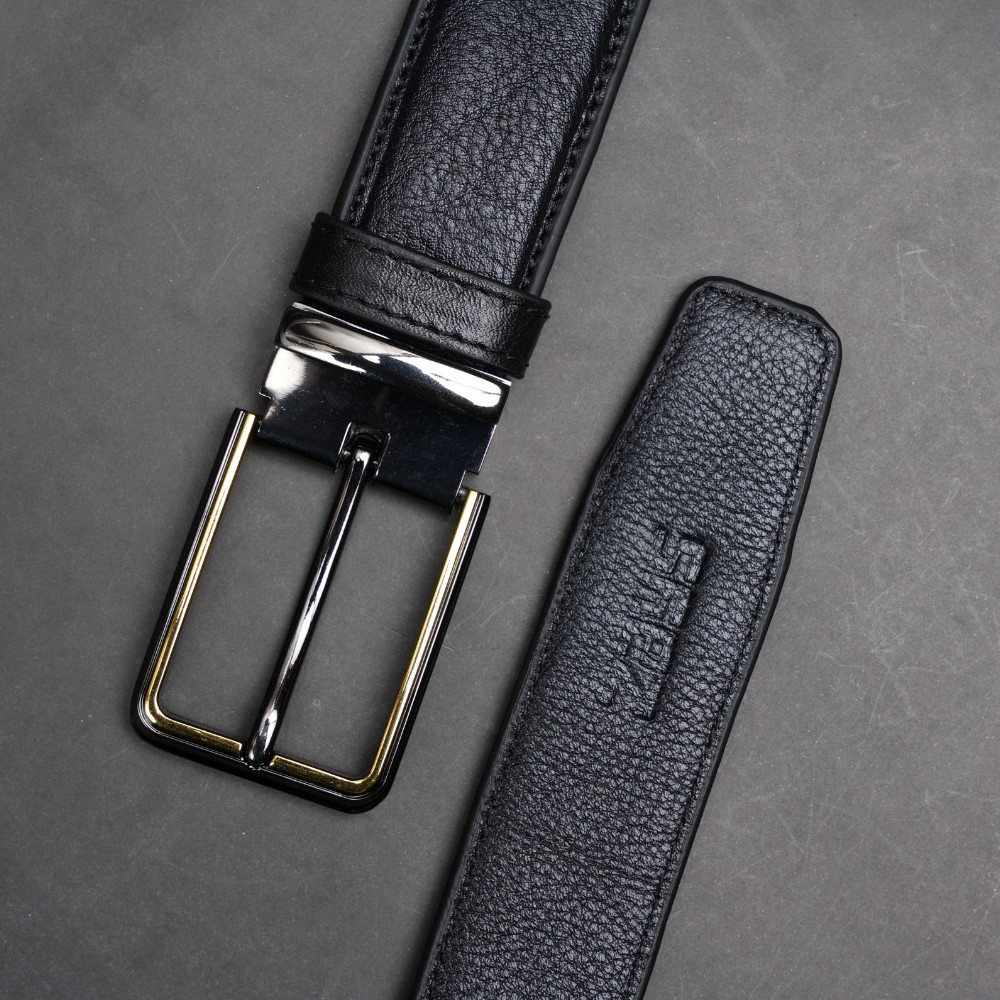Zays Handcrafted Leather Belt for Men – Full-Grain Cowhide, Adjustable Fit, Stylish & Long-Lasting, Designed for Office, Traditional & Casual Use, Sweat-Resistant, Anti-Crack Build, Ideal for Daily Wear, Travel, Business & Event Outfits, With Premium Box