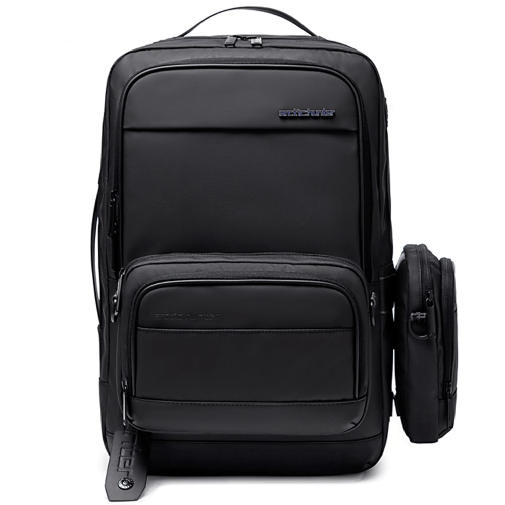 ARCTIC HUNTER AH Laptop Backpack B00483, Large Capacity Travel Backpack and 2 Shoulder Bags 3-in-1 Backpack for Men, 180° Detachable Backpack Suitable for Business Trips, Study, Etc.
