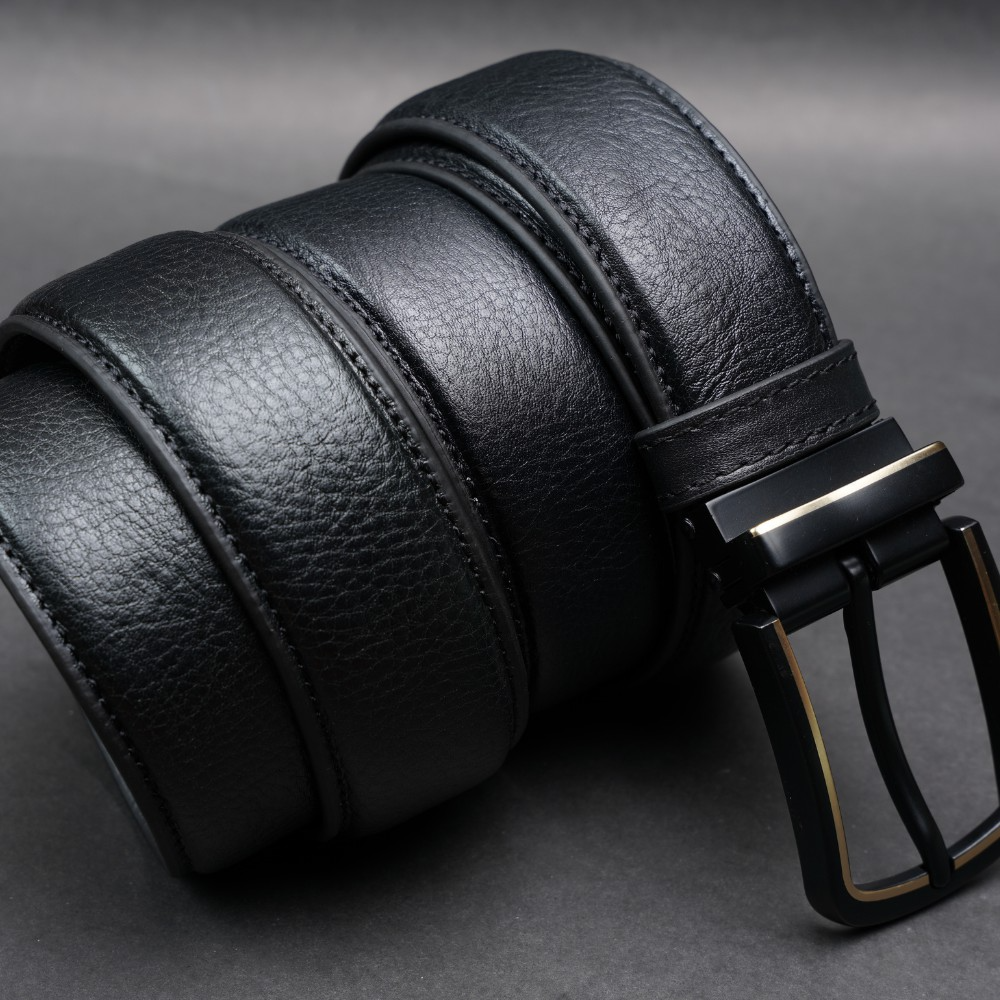 Zays Handcrafted Leather Belt for Men – Full-Grain Cowhide, Adjustable Fit, Stylish & Long-Lasting, Designed for Office, Traditional & Casual Use, Sweat-Resistant, Anti-Crack Build, Ideal for Daily Wear, Travel, Business & Event Outfits, With Premium Box