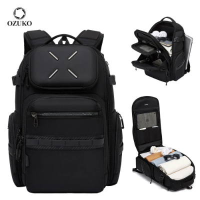 big backpacks for 17.3 inch laptops Travel Laptop Backpack, 17 Extra Large Laptop Backpack with USB Charging Hole 45L Anti Theft Travel Backpack Water Resistant College Business Computer Bag Fit Inch Laptop Men Women Zipper Color:Red Zipper Scrappydt40 Make it harder for Product Display Nike Air