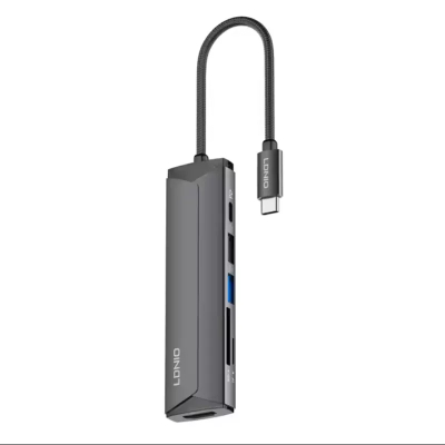 LDNIO DS-56H PD100W 6-in-1 Docking Station Type-c Data Hub